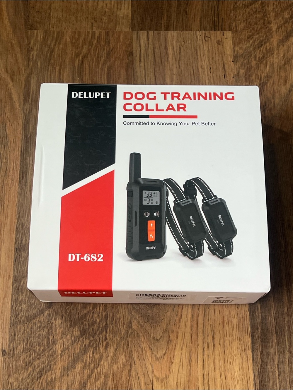 DELUPET Two-Dog Training Collar DT-682